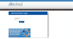 Desktop Screenshot of direct.dotdecimal.com